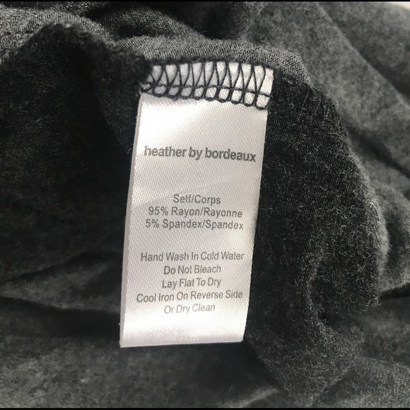 Heather by Bordeaux Gray Tunic Top - Picture 8 of 10